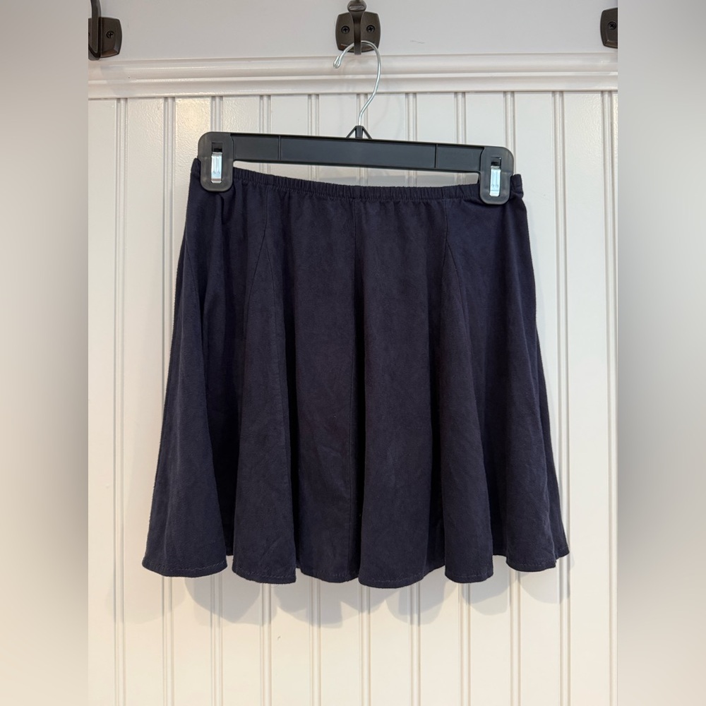 Brandy Melville Navy Mini Skirt